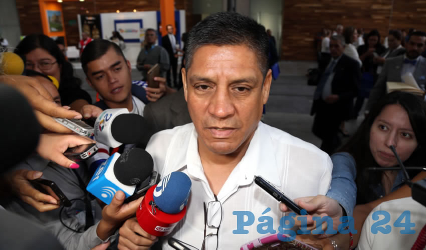 José Héctor Benítez López, secretario de Seguridad Pública Municipal (Foto: Eddylberto Luévano Santillán)