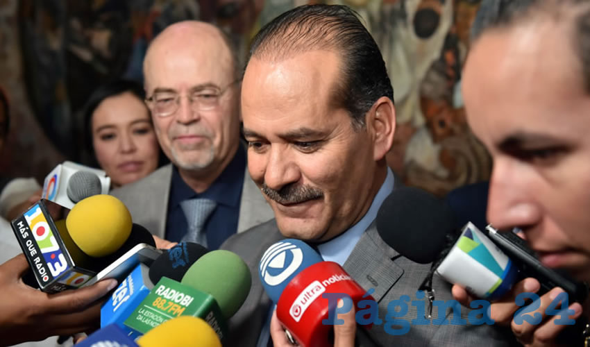 Mart&iacute;n Orozco Sandoval, gobernador del Estado