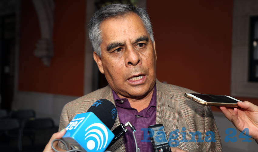 Roberto Rincón Arellano, director general del CECyTEA (Foto: Eddylberto Luévano Santillán)