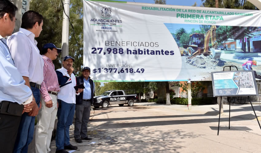 El gobernador Martín Orozco Sandoval entregó infraestructura hidráulica e inició algunas otras obras para garantizar el abastecimiento de agua potable
