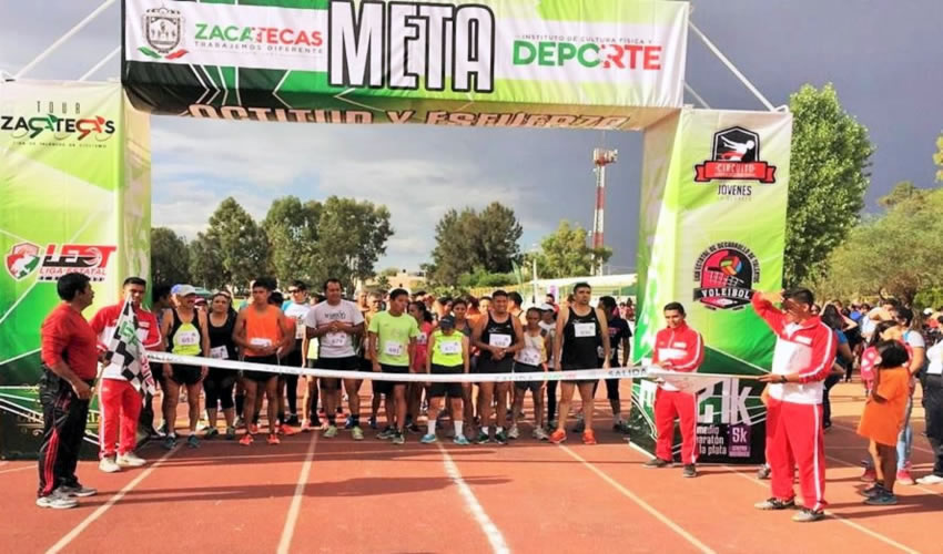 Con más de 125 participantes en diferentes categorías, se llevó a cabo la primera etapa del Circuito Atlético Desarrollo de Talentos que organiza el Instituto de Cultura Física y Deporte del Estado de Zacatecas