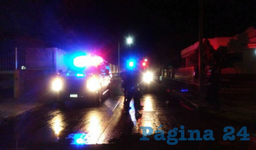 La movilización policíaca en la zona centro