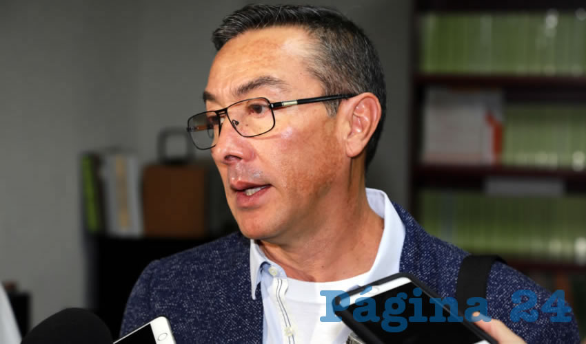 Julián Elizalde Peña, coordinador de la asociación civil Colectivo SerGay de Aguascalientes