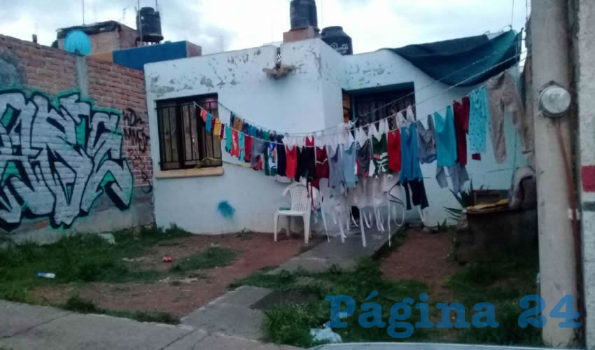 En este domicilio, Juan Jos&eacute; &ldquo;N&rdquo; &ldquo;N&rdquo; cometi&oacute; el suicidio 93 de este a&ntilde;o en Aguascalientes