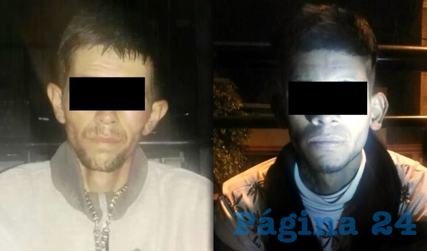 Los dos cacos cuentan con amplio historial delictivo