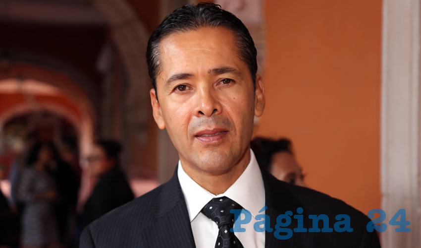 Adrián Ventura Dávila, expresidente municipal de Aguascalientes (Foto: Eddylberto Luévano Santillán)