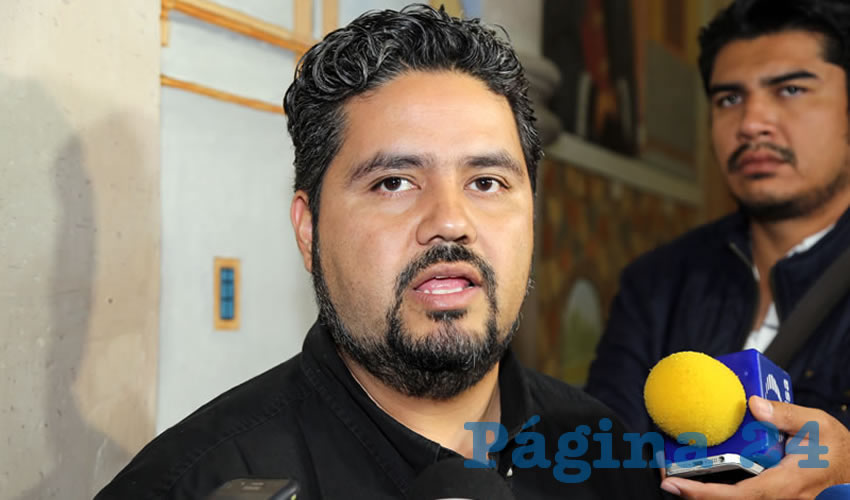 Iván Alejandro Sánchez Nájera, legislador local (Foto: Eddylberto Luévano Santillán)