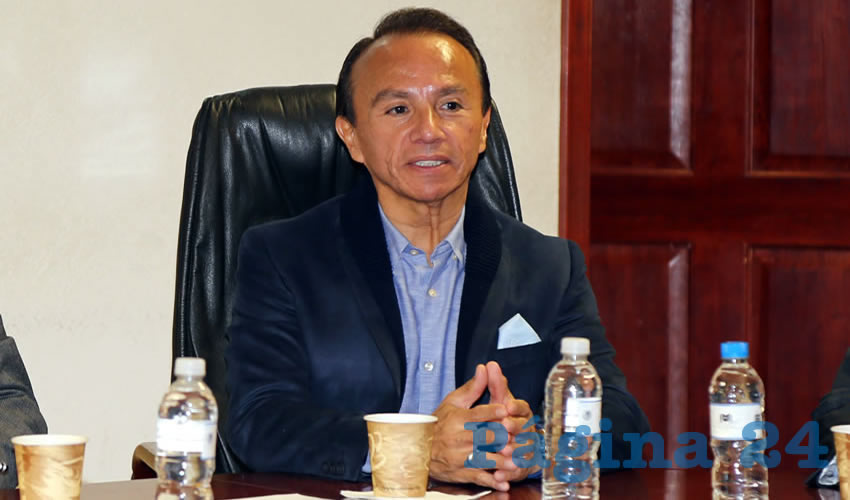 Sergio Velázquez García, director del ISSEA (Foto: Eddylberto Luévano Santillán)