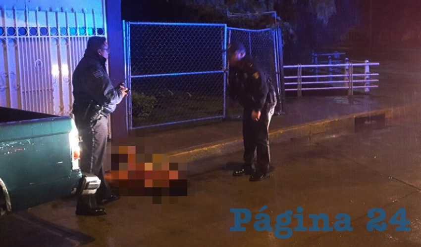 Édgar Eduardo fue encontrado sobre la calle Luis Gil, casi esquina con avenida Independencia