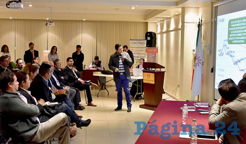 En el Colegio de Contadores Públicos de Zacatecas, la titular del IZAI explicó los objetivos de Follow the Money, que consideró primordial para trabajar en conjunto con la sociedad: además recordó los inicios del programa elaborado por las secretarías de la Función Pública (SFP) y de Finanzas (Sefin).