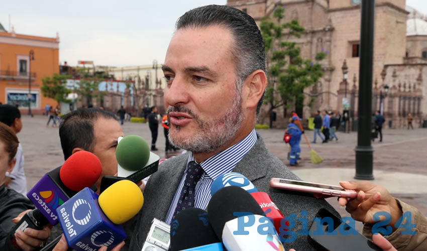 René Urrutia de la Vega, fiscal estatal (Foto: Eddylberto Luévano Santillán)