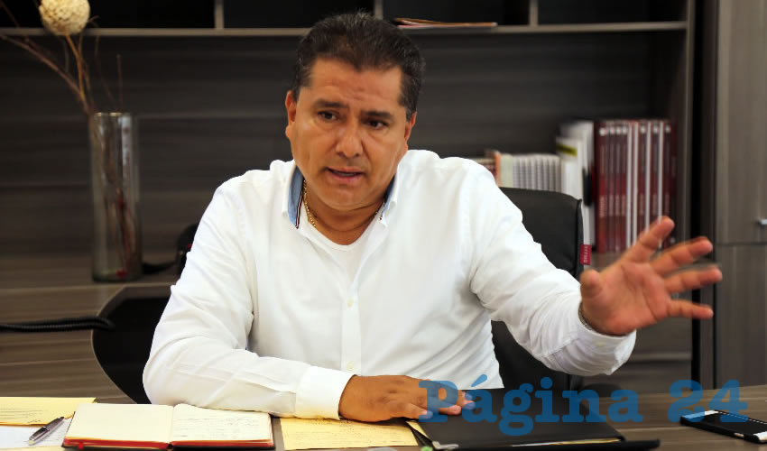Jos&eacute; Enrique Ju&aacute;rez Ram&iacute;rez, presidente del CDE del PRI