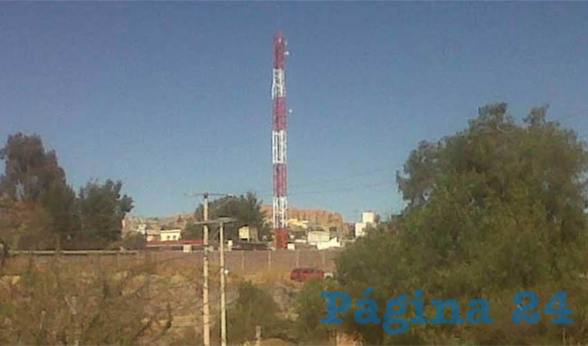 Antena de la empresa “Telcel”