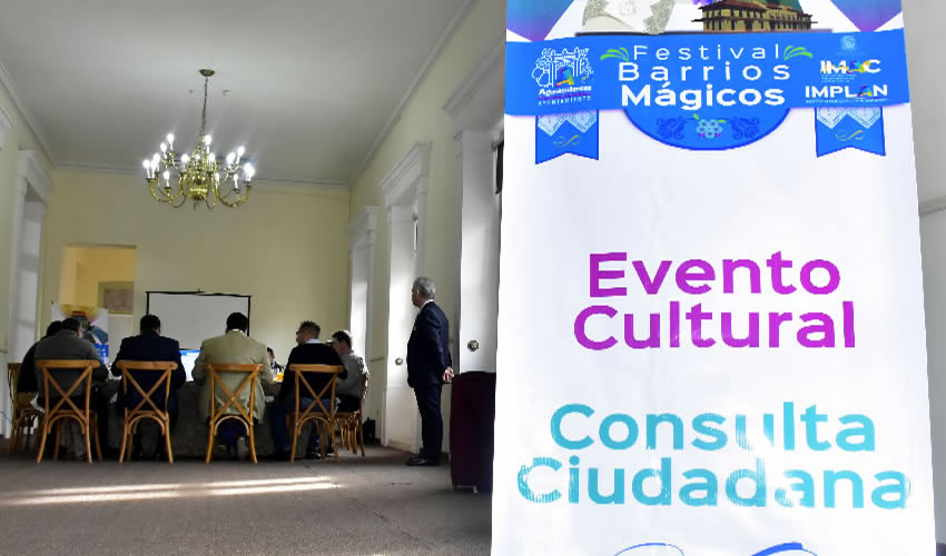 Mediante un esfuerzo intersecretarial y con apoyo de la iniciativa privada se refuerza el programa Barrios Mágicos