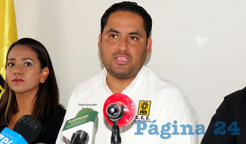 Emanuelle Sánchez Nájera, presidente del CEE del PRD