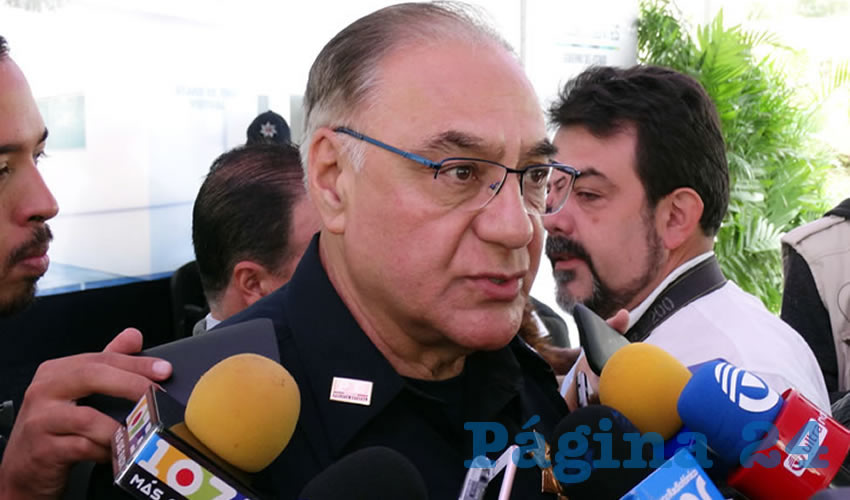 Sergio Alberto Mart&iacute;nez Castuera, secretario de Seguridad P&uacute;blica Estatal