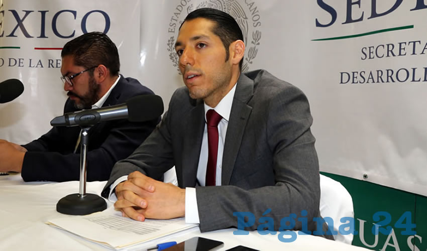 Otto Granados Franco, delegado de la Sedesol en Aguascalientes