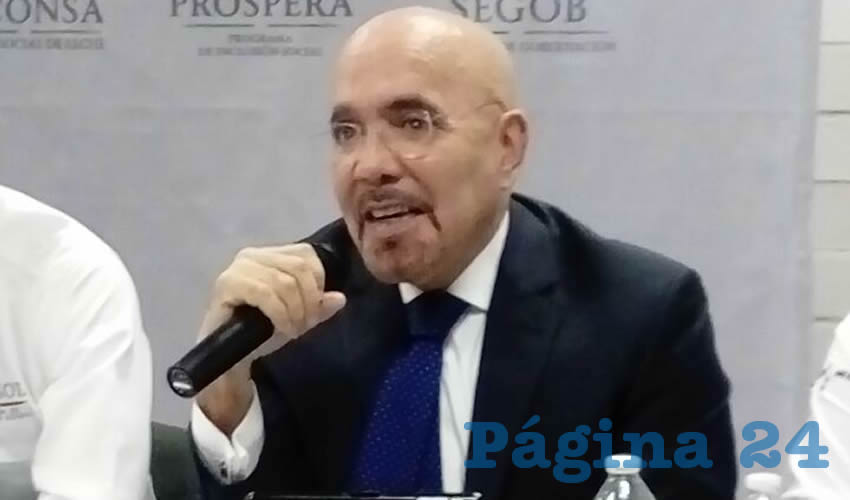 Diego Mart&iacute;nez Parra, delegado del IMSS en Aguascalientes