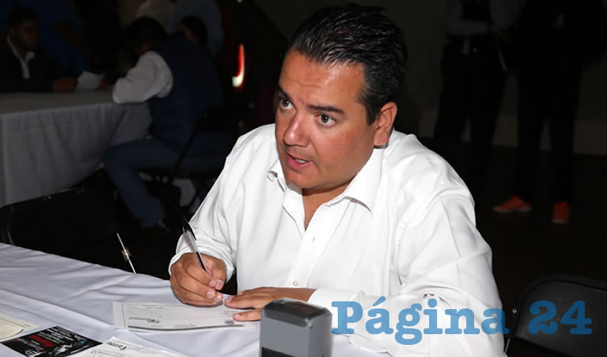 H&eacute;ctor Eduardo Anaya P&eacute;rez, secretario de Servicios P&uacute;blicos del Municipio (Foto: Eddylberto Lu&eacute;vano Santill&aacute;n)