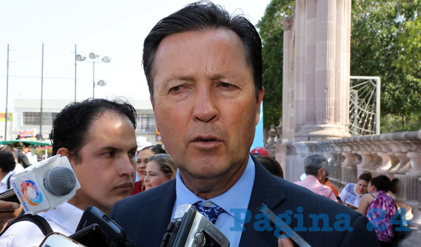 Raúl Silva Perezchica, titular del Instituto de Educación de Aguascalientes (IEA)