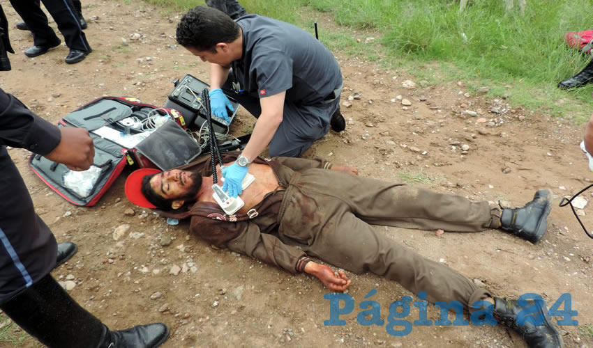 Joaquín Reyes Rodríguez fue atacado y muerto sobre una terracería de Norias de Paso Hondo