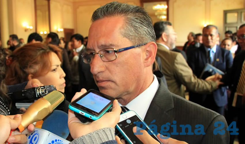 Marco Antonio Vargas Duarte, vocero en materia de seguridad del Gobierno del Estado (Foto: Rocío Castro Alvarado)