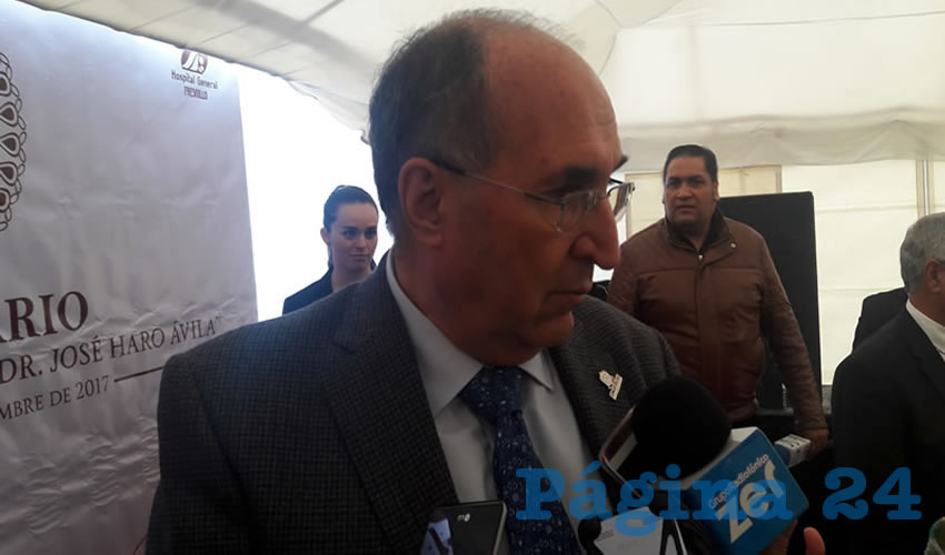 Gilberto Breña Cantú, Director de los Servicios de salud del Estado
