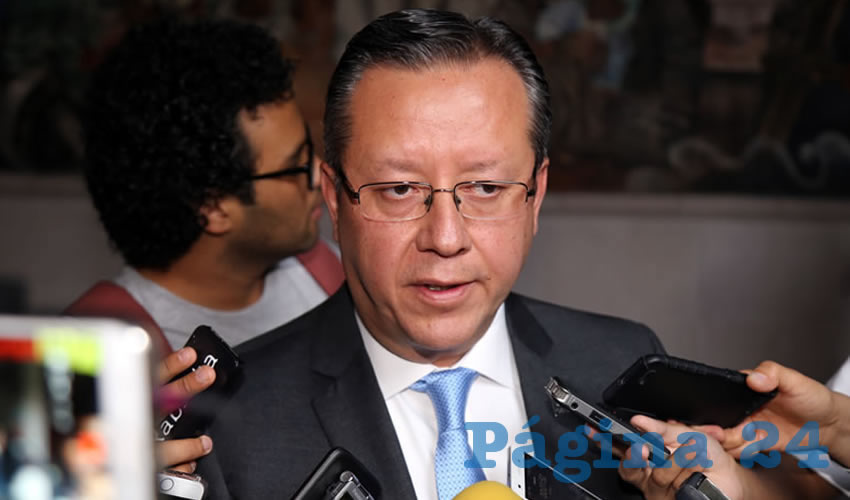 Miguel Ángel Martínez Berumen, titular de la Sefirecu (Foto: Eddylberto Luévano Santillán)
