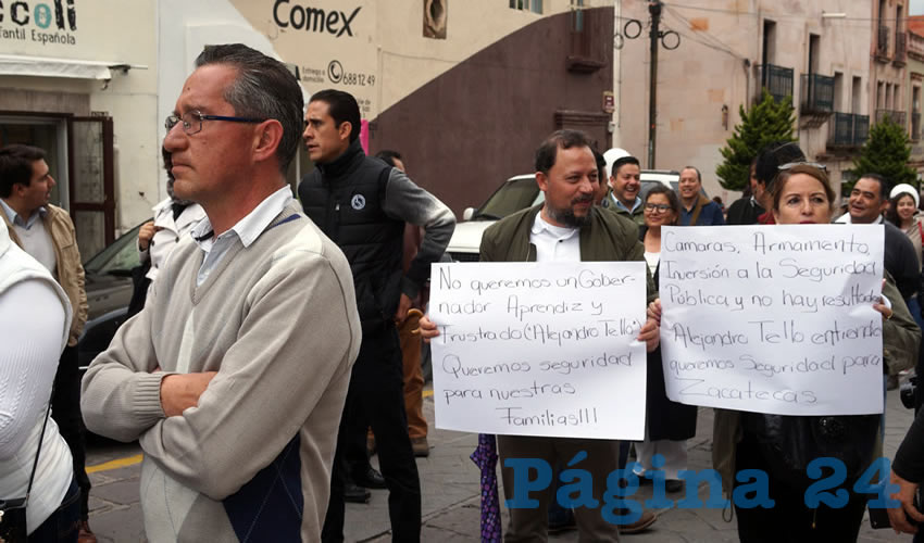 Marco Antonio Vargas Duarte, vocero en materia de seguridad en Zacatecas, de espaldas a los reclamos de la ciudadanía indignada: “No queremos un Gobernador aprendiz y frustrado (Alejandro Tello) queremos seguridad para nuestras familias!!!”