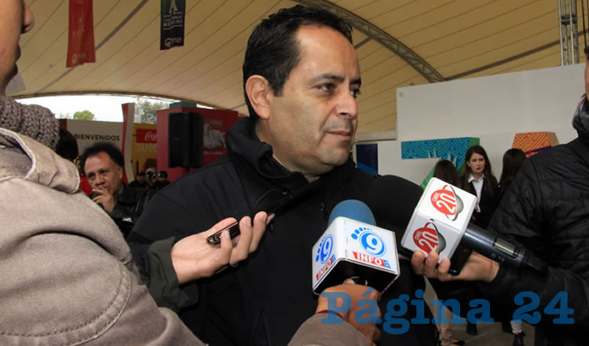 Antonio Caldera Alanís, titular de Protección Civil del Estado (Foto: Rocío Castro Alvarado)