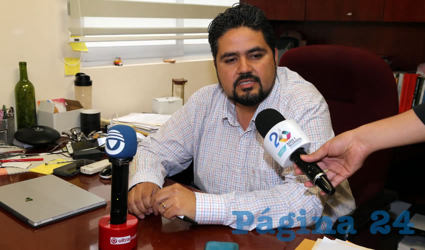 Iván Alejandro Sánchez Nájera, legislador local por el PRD (Foto: Eddylberto Luévano Santillán)