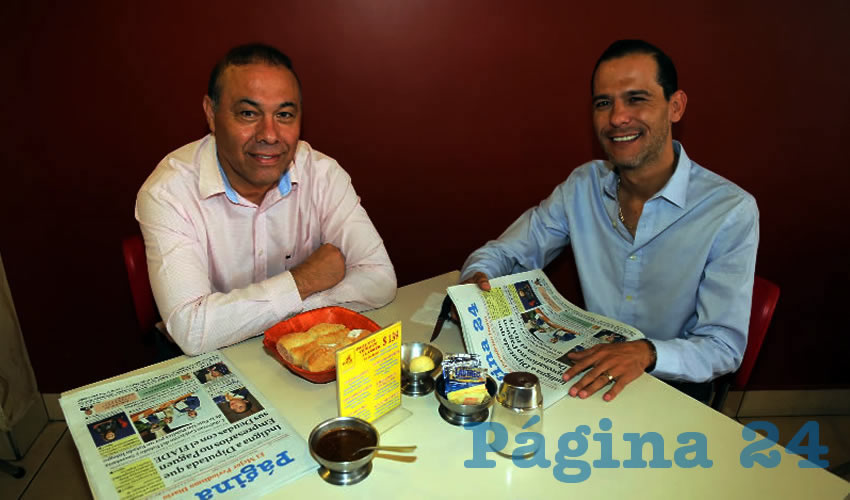 En el Mitla desayunaron Jesús Rangel de Lira y Oswaldo Rodríguez García