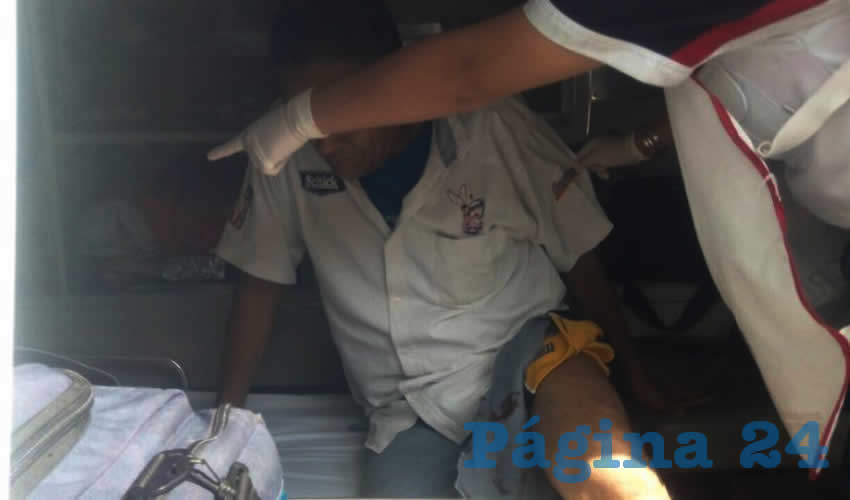 Elio Duró Ramírez fue atendido oportunamente y trasladado a la Clínica uno del IMSS