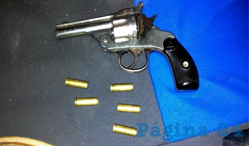 El arma decomisada a Arturo &ldquo;N&rdquo; &ldquo;N&rdquo;