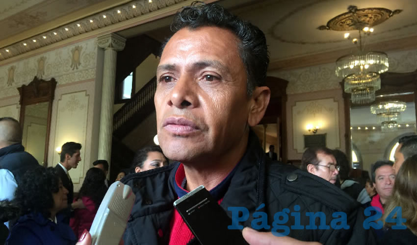 Rafael Rodríguez Espino, secretario general del Sindicato de Trabajadores de la Universidad Autónoma de Zacatecas (STUAZ) (Foto Cristo González)