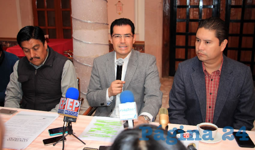 Rafael Flores Mendoza: Lo que están viviendo miles de zacatecanos no es un sueño, si no, “una triste y aterradora pesadilla” (Foto Rocío Castro)