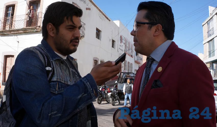 Omar Carrera Pérez, diputado local por el partido político Movimiento de Regeneración Nacional (Morena) (Foto Merari Martínez Castro)