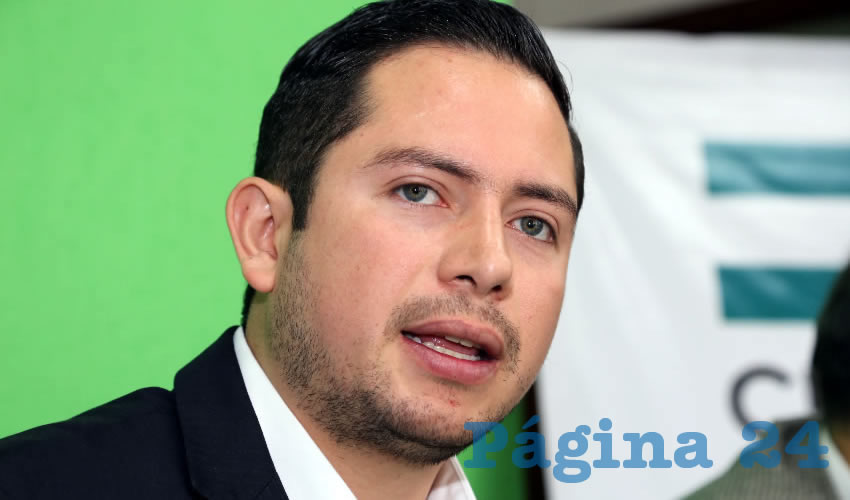Jesús Enrique Ramírez Pérez, secretario general de la CROM en Aguascalientes