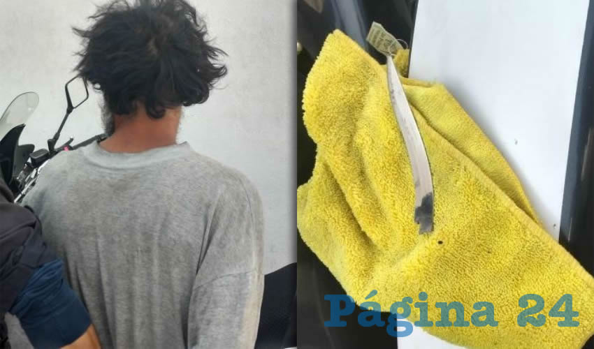 El agresor Jos&eacute; y el cuchillo sin mango