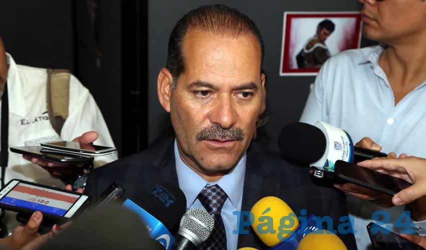 Mart&iacute;n Orozco Sandoval, gobernador del Estado