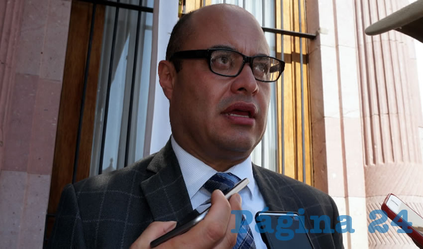 Francisco Murillo Ruiseco, procurador general de Justicia, “tapaos los unos a los otros” (Foto Merari Martínez Castro)