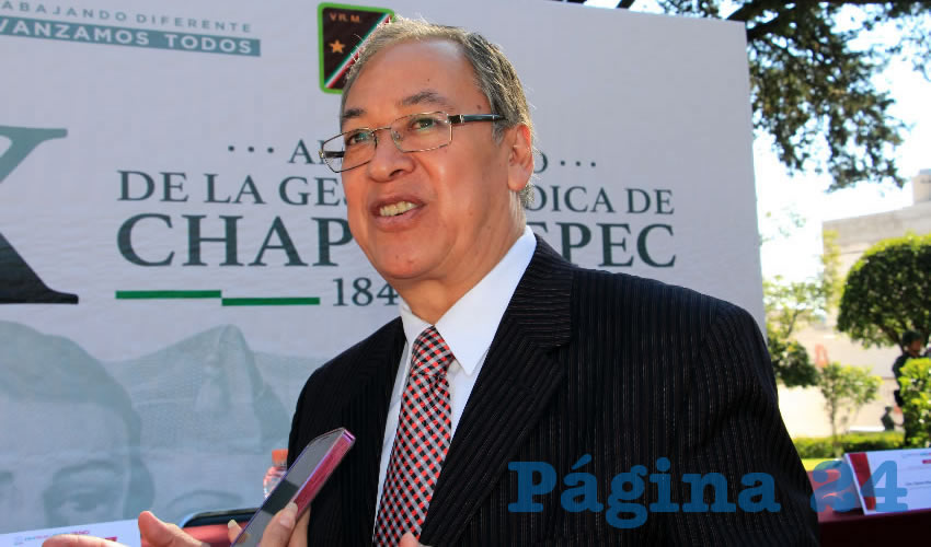 Miguel Rivera Villa, titular de la Subsecretaría de Transporte y Vialidad (Foto Rocío Castro)