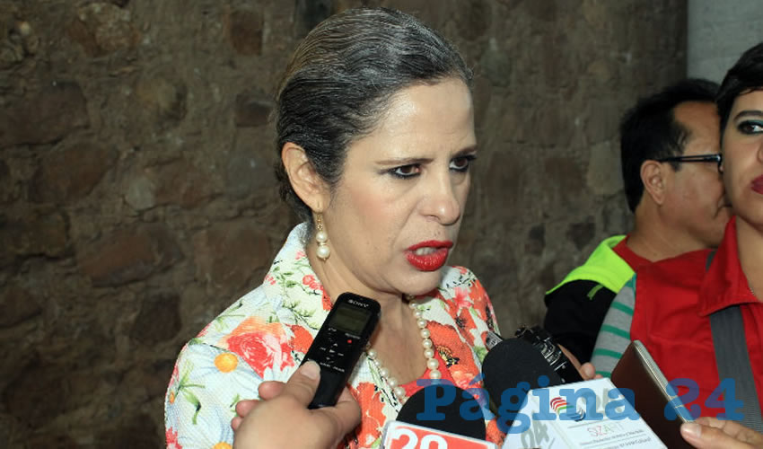 Paula Rey Ortiz Medina, titular de la Secretaría de la Función Pública (SFP) (Foto: Rocío Castro Alvarado)