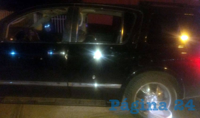 Los balazos en la unidad de motor