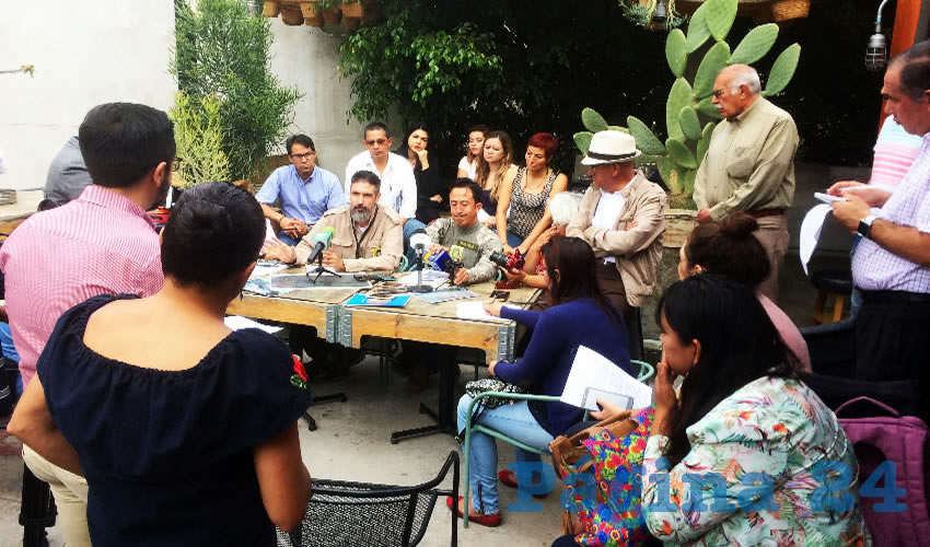 Rueda de prensa de ecologistas