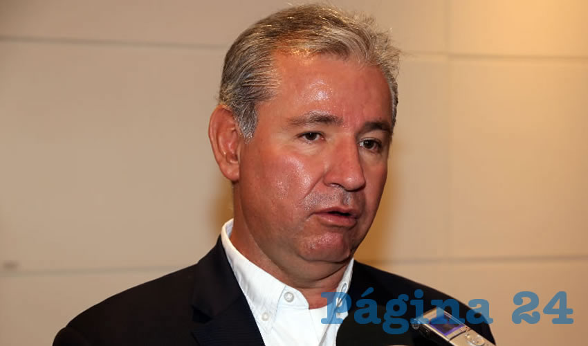 Pedro de la Serna L&oacute;pez, presidente del CCEA (Foto: Eddylberto Lu&eacute;vano Santill&aacute;n)