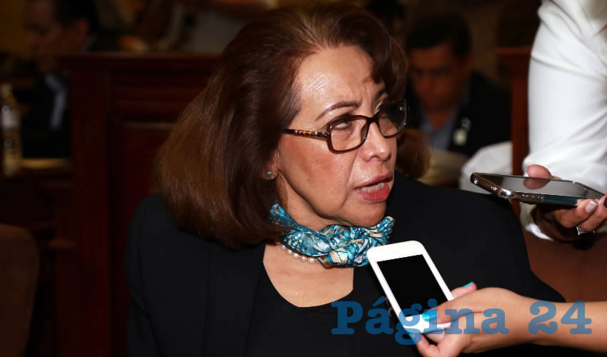 Ma. Estela Cort&eacute;s Mel&eacute;ndez, legisladora local