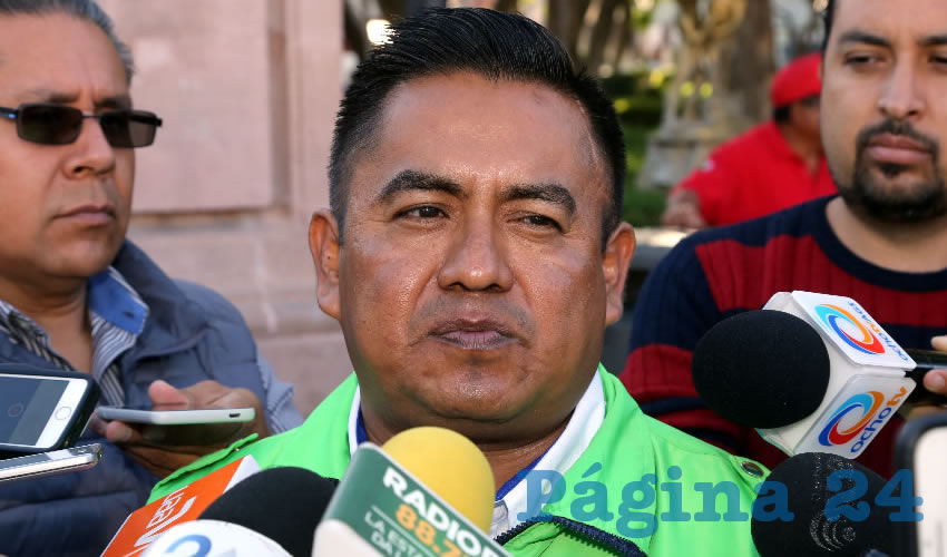 Miguel Olguín Olmos, director de Protección Civil del Estado