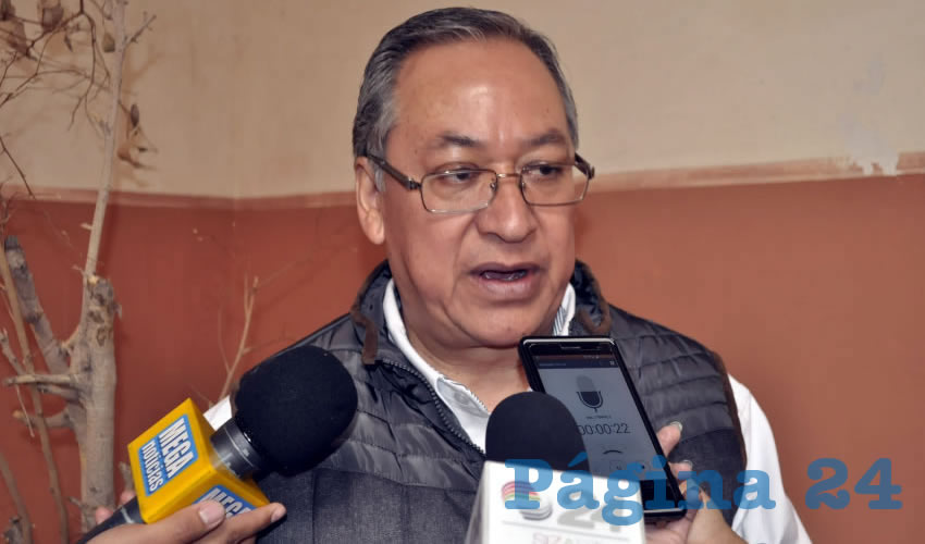 Miguel Rivera Villa, titular de la Subsecretaría de transporte y vialidad (Foto Rocío Castro)