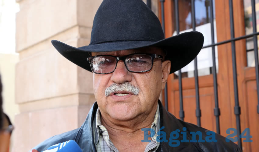 Rub&eacute;n &Aacute;ngel Berumen de la Cerda, presidente estatal de la Canaco